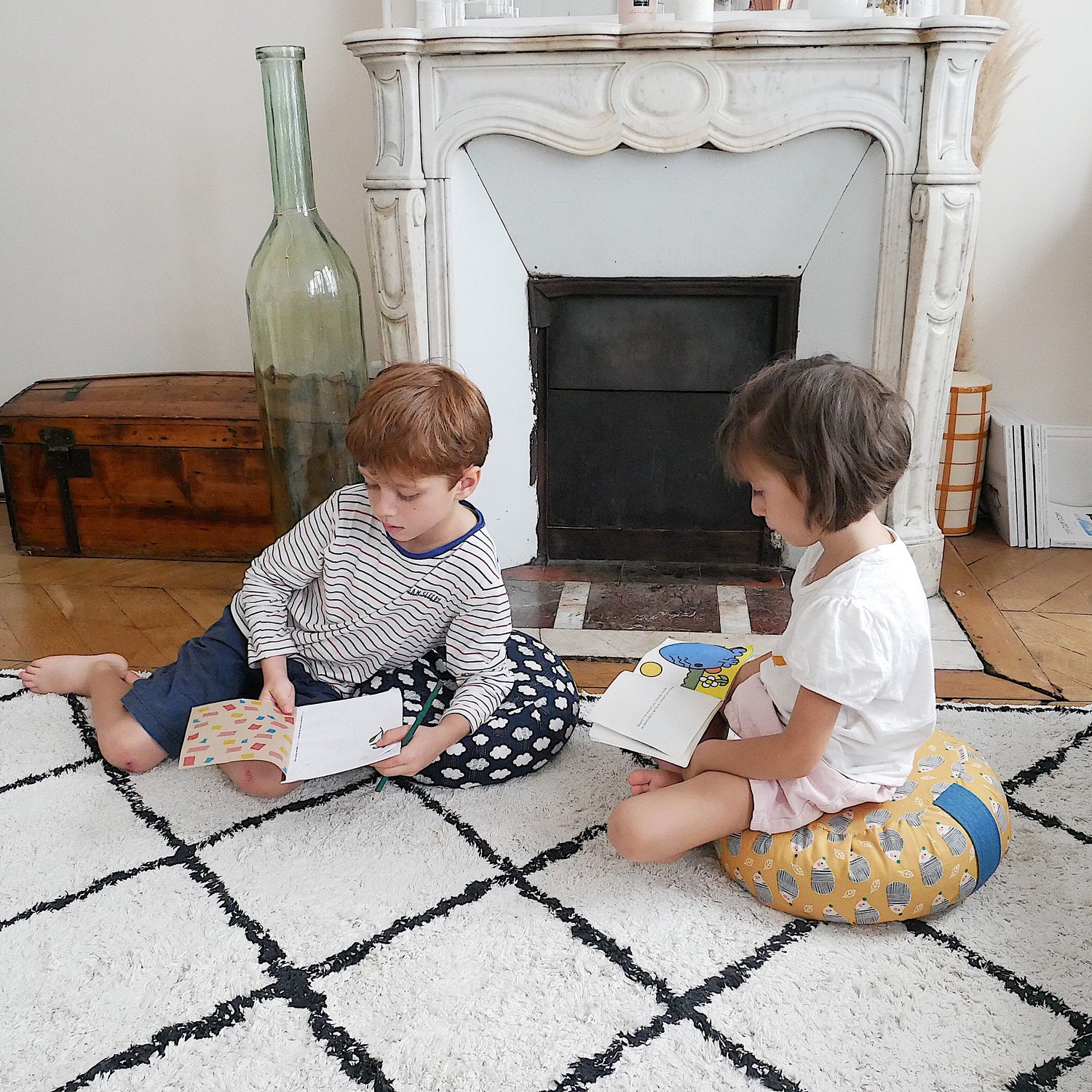 Coussins de yoga et méditation enfant écologiques France