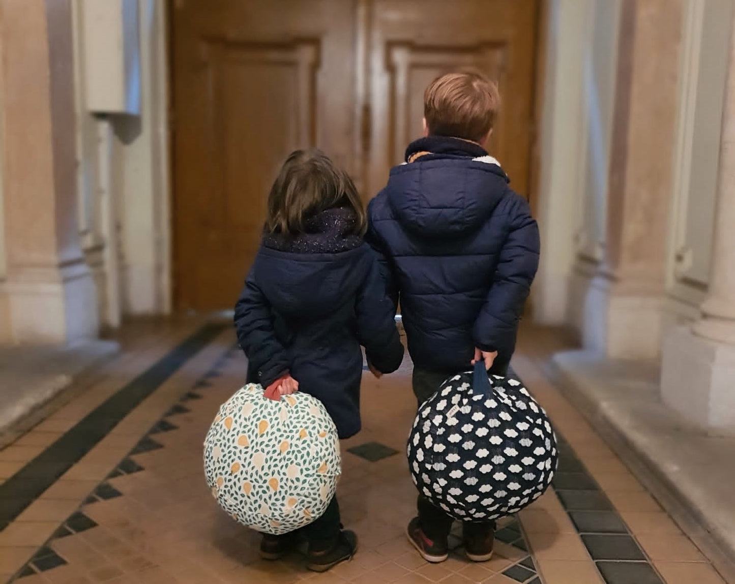 Coussin de yoga et méditation naturel pour enfants