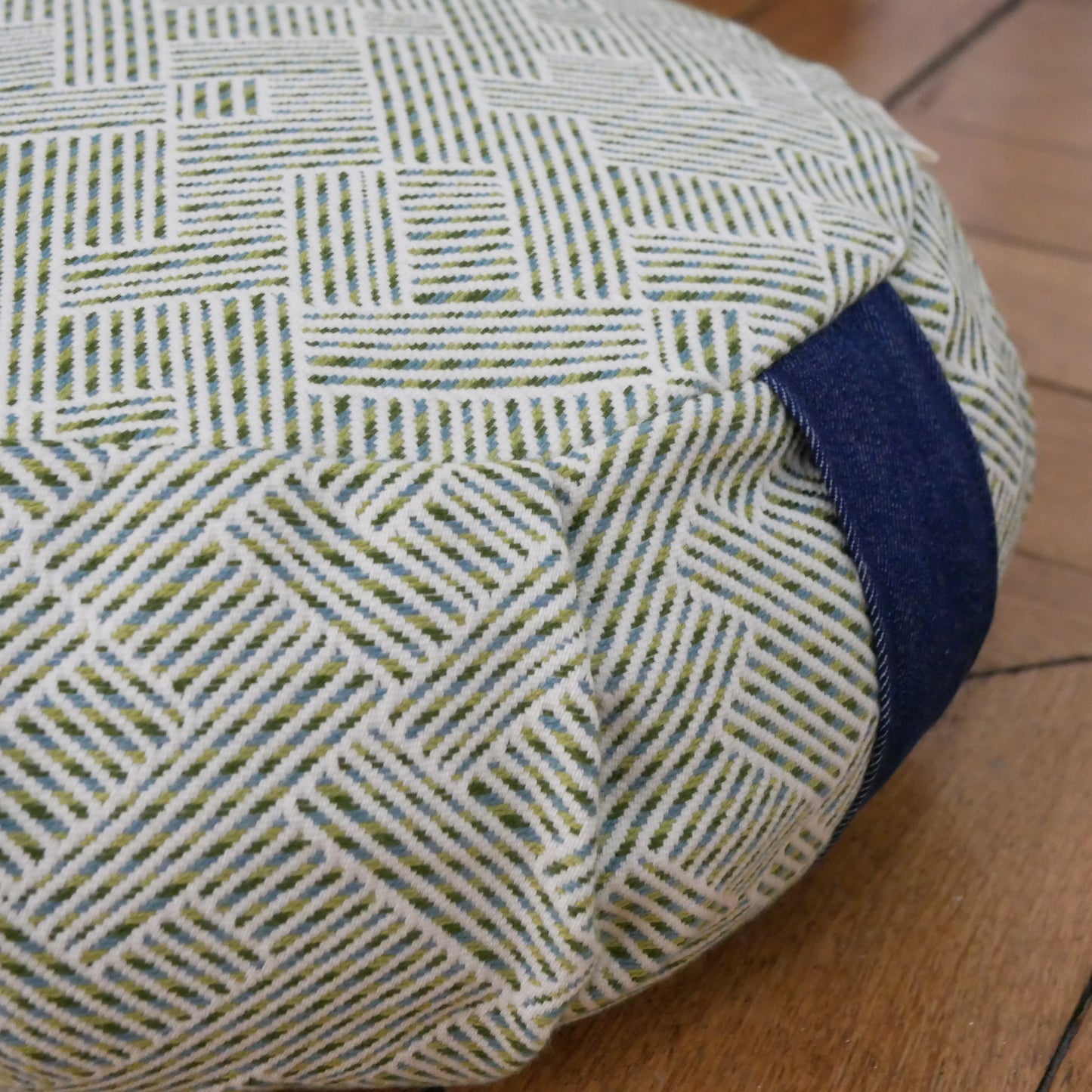 Coussin d'assise et de méditation tissus écologiques France