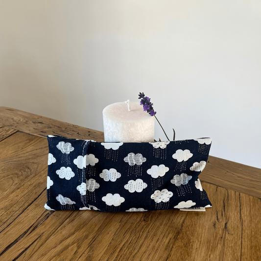 Coussin relaxant yeux écologique La tête dans les nuages