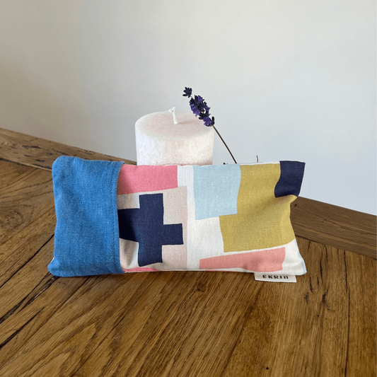Coussin de yoga pour les yeux relaxant et éco-responsable fait en France