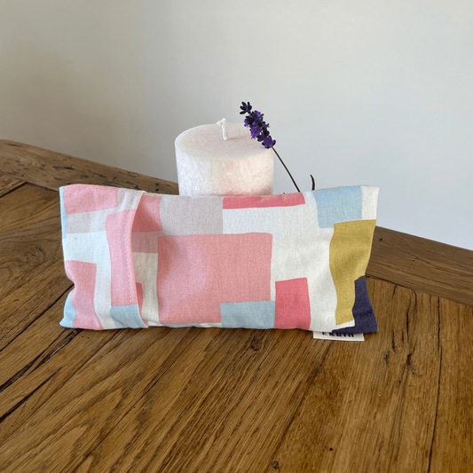 Coussin de yoga pour les yeux relaxant et éco-responsable fait en France