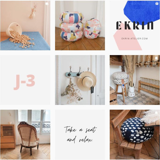 Suivez Ekrin sur Instagram @ekrin_atelier