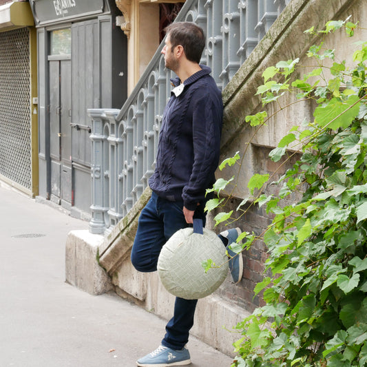 Coussin de yoga et méditation made in France par Atelier Ekrin