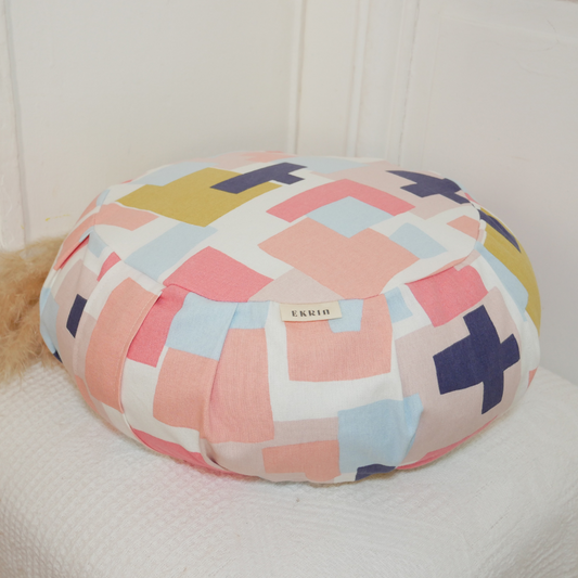Zafu coussin de yoga et méditation écologique France
