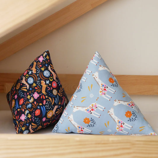 Coussins berlingots écologiques confectionnés en France